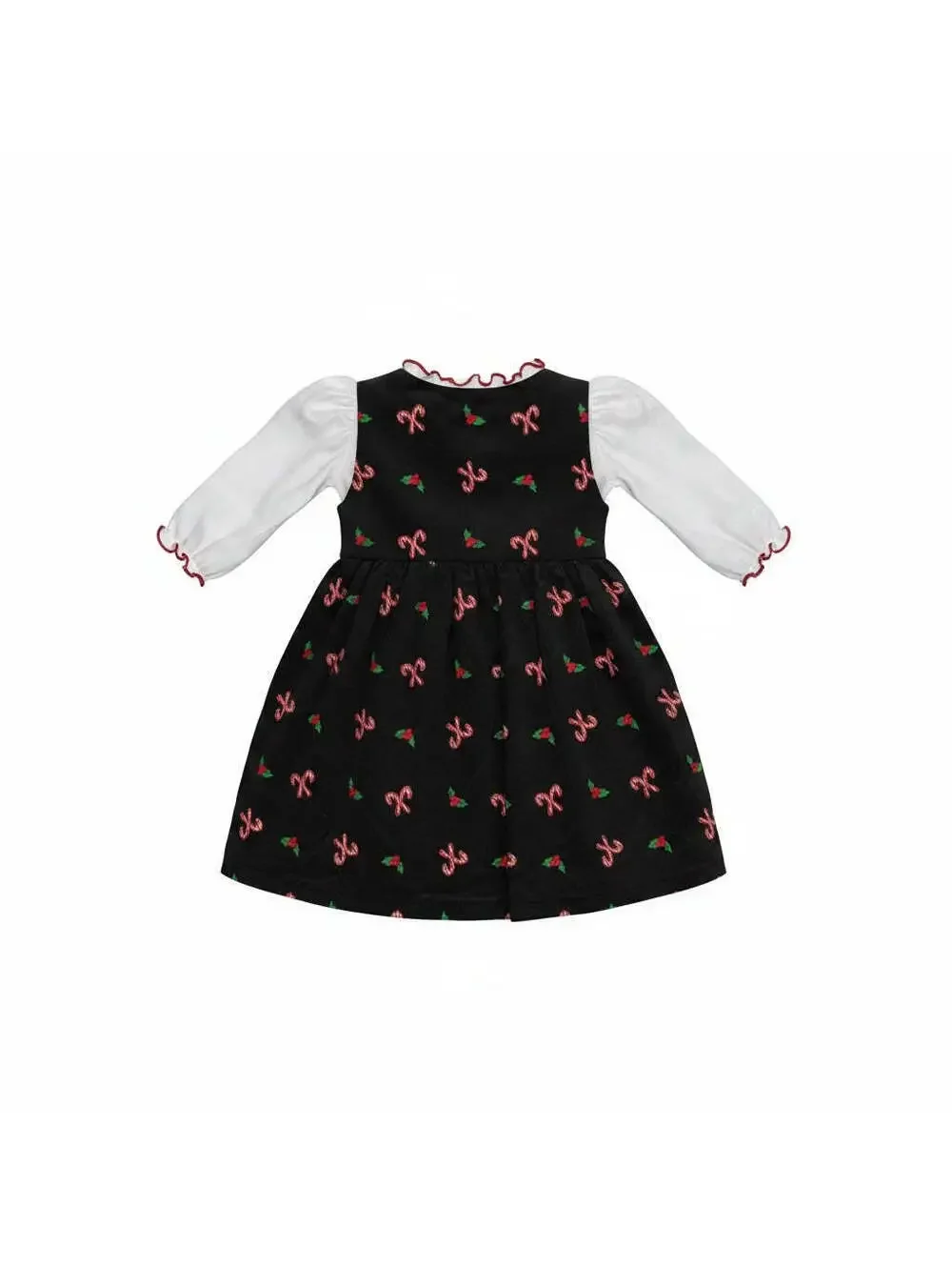 Blueberi Boulevard 2-Piece Holiday Set Candy Cane Holiday Dress NWT